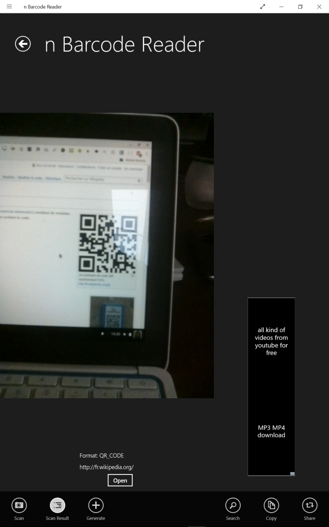 NBarcode Reader: Un Lecteur De QR Code Pour Windows 10 | Le Propulseur ...