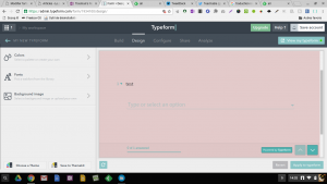typeform design
