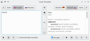 Crow Translate 2.10.10 for ipod instal